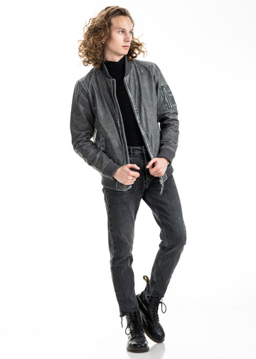 Lederjacke Cougar